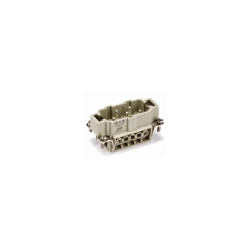 Insert HVE, Raccordement à vis, mâle, 5 pin, 16A, Polycarbonate, 10B 